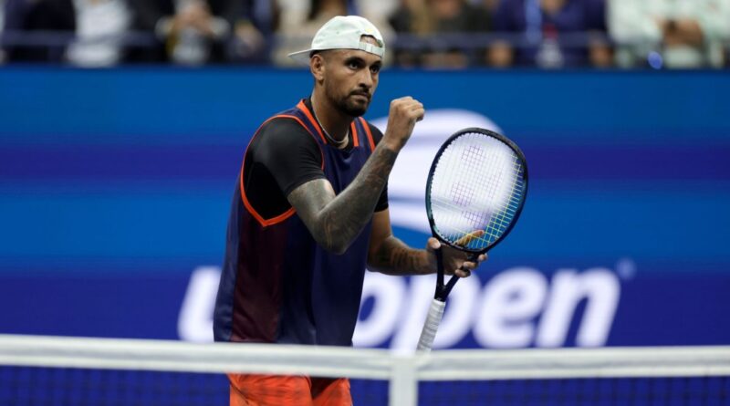 The fiery Nick Kyrgios is making yet another unlikely run –