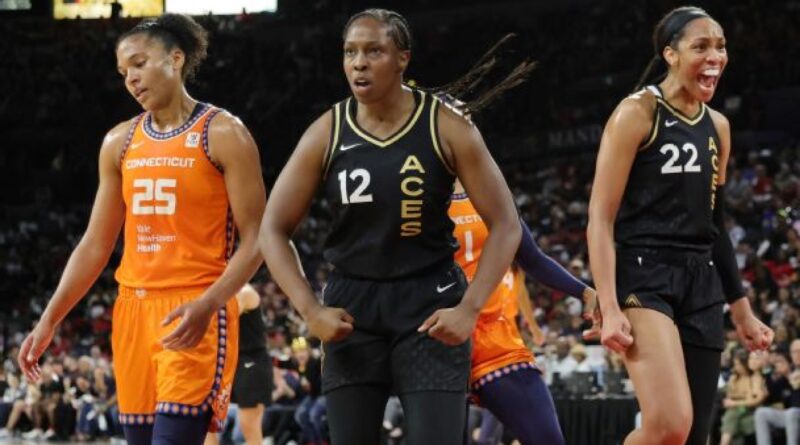 Chelsea Gray’s hot hand helps put Las Vegas Aces on brink of first WNBA title
