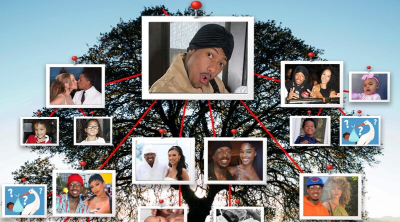 Nick Cannon’s Entangled Family Tree