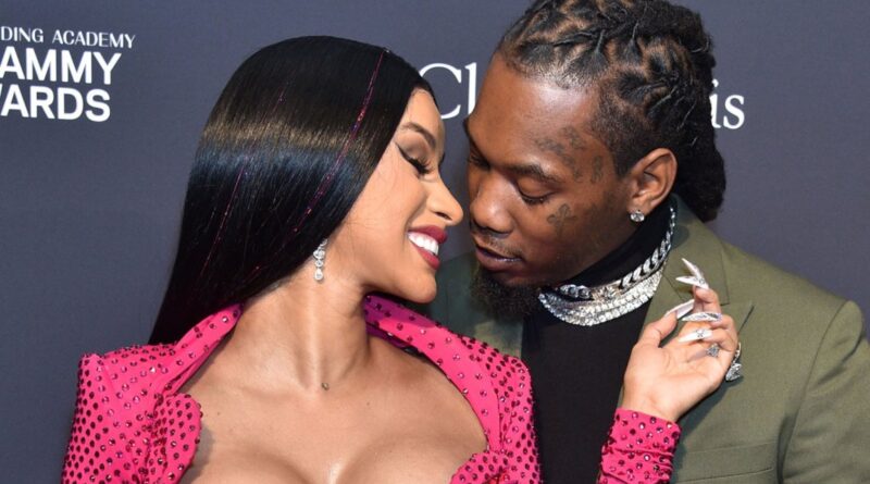 You Have to See Cardi B’s Beyond-Cheeky Dress in Sexy Photos With Offset Amid Akbar V Feud