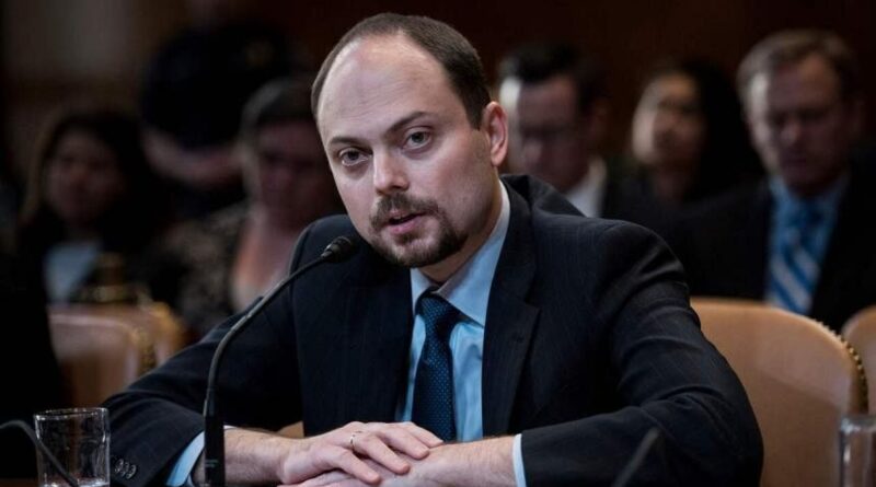 Jailed Putin opponent Kara-Murza wins Council of Europe rights prize
