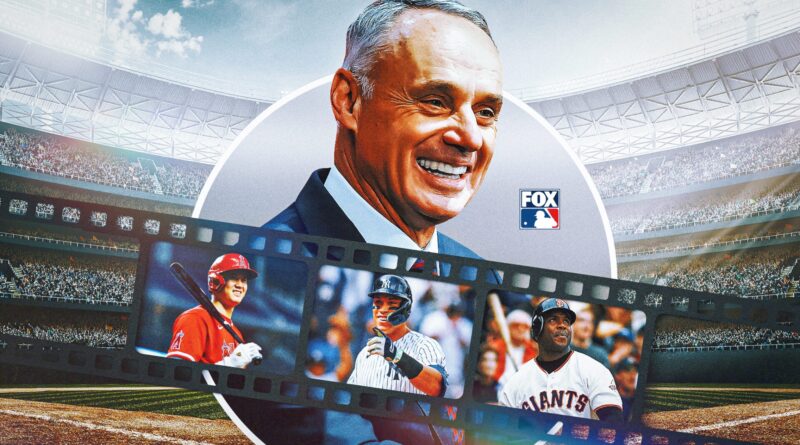 MLB Commissioner Rob Manfred talks Judge vs. Bonds, Ohtani’s brilliance