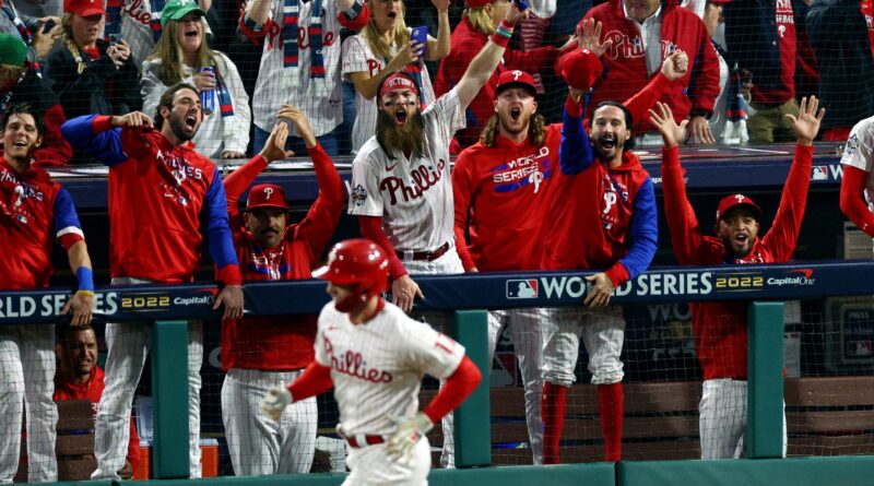 2022 World Series: Phillies follow Bryce Harper’s lead, blast five homers