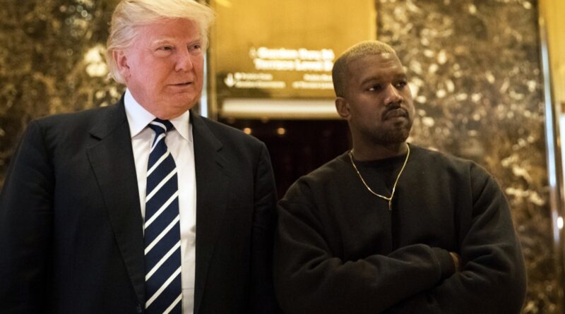 Donald Trump Faulted for Dinner With White Nationalist & Kanye West