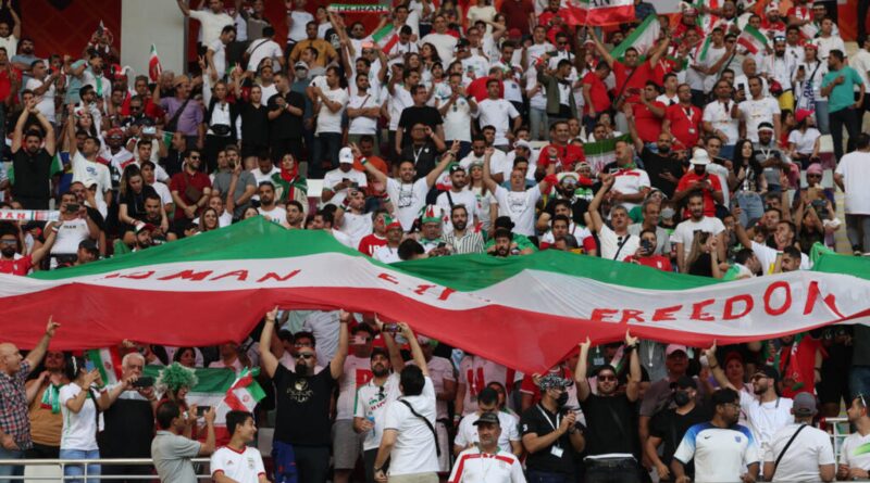 Iran’s World Cup fans: ‘Football is meaningless when children are being killed’
