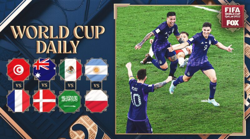 World Cup Daily: Argentina got the result it needed, but not the one Mexico wanted