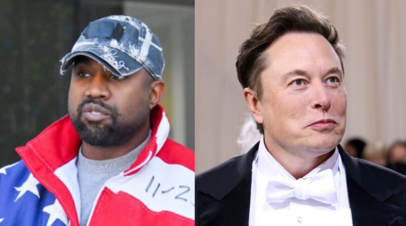 Kanye West Banned From Twitter After Posting Swastika and Texts With Elon Musk