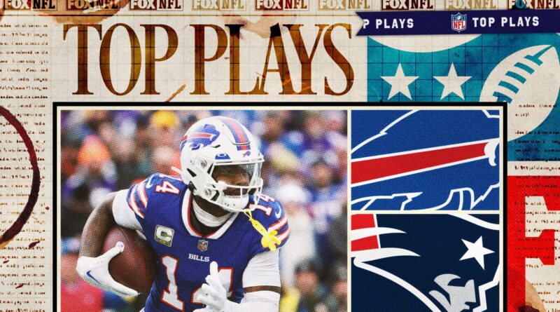 NFL Week 13 top plays: Bills defeat Patriots on TNF