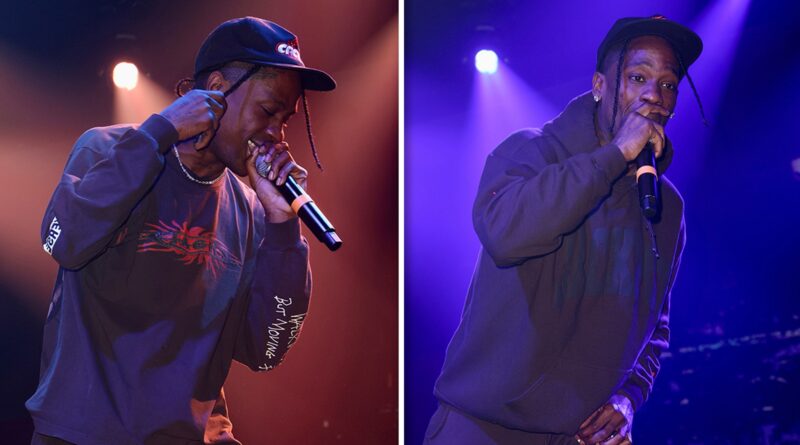 Travis Scott Performs at Art Basel in Miami