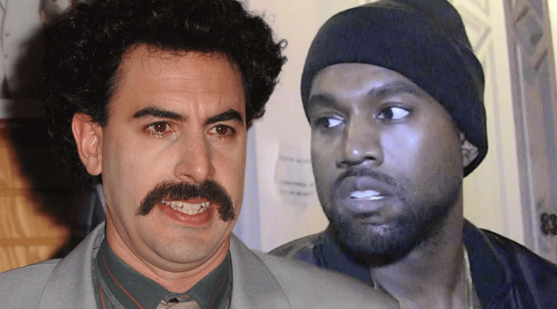 Sacha Baron Cohen as ‘Borat’ Goes After Kanye at Kennedy Center Honors