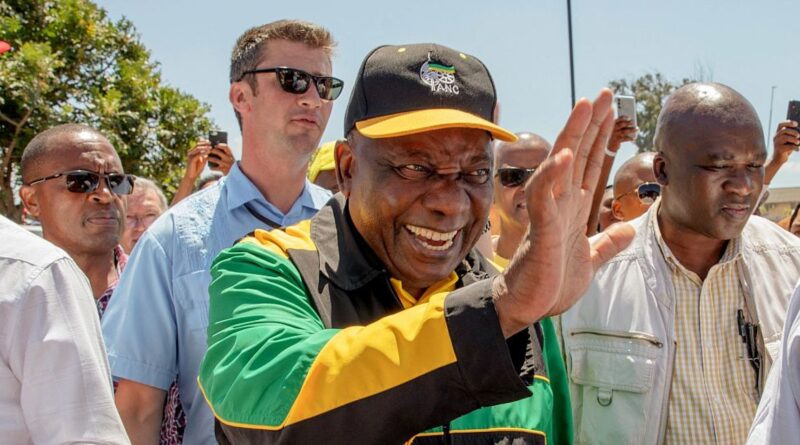 South Africa: Cyril Ramaphosa holds Cape Town rally amid corruption scandal