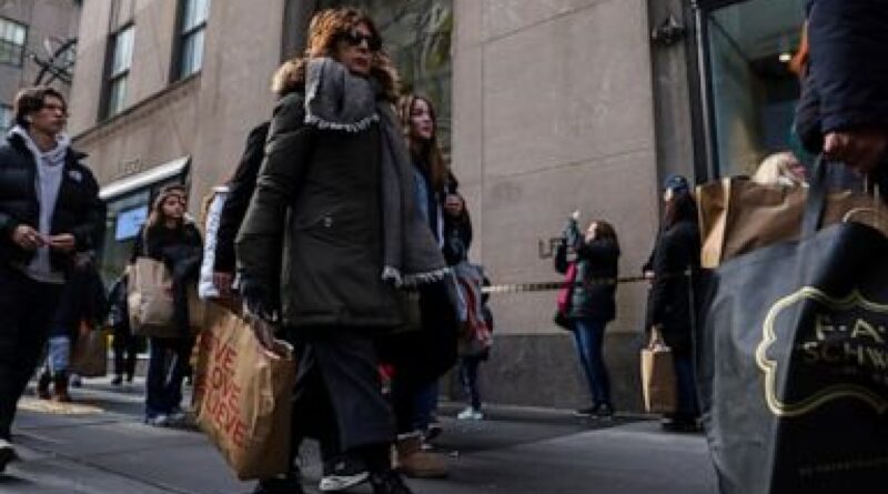 Retail sales drop at start of key holiday shopping season