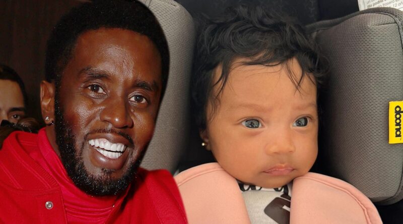 Diddy Fully Reveals Beautiful Baby Girl For First Time, Love Sean Combs