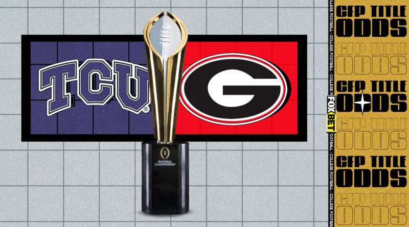 College football odds: CFP title game early lines for Georgia-TCU