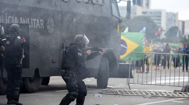 Brazil patrols government buildings retaken from rioting Bolsonaro supporters