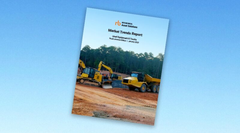 Jan 2023 Market Trends Report digs into earthmoving equipment sales