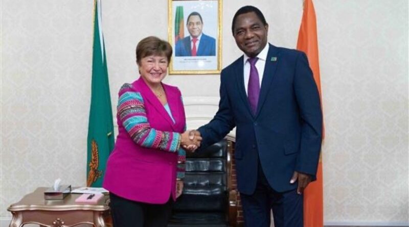 Zambia: IMF MD Kristalina Georgieva in Zambia to Discuus Debt and Economic Support