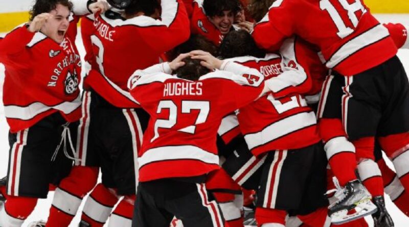 Sabres prospect lifts Northeastern to Beanpot title