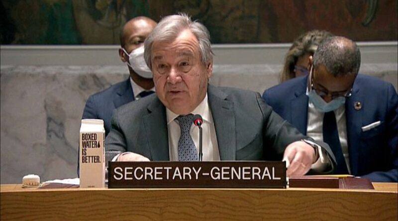 Rising seas threaten exodus of ‘biblical’ scale, warns UN chief Antonio Guterres