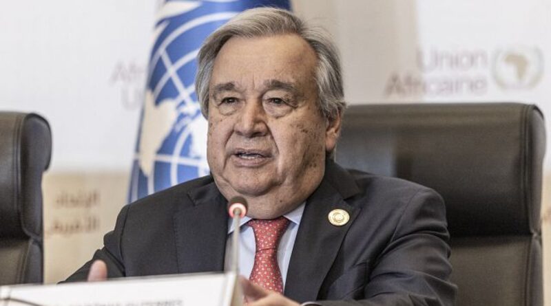 UN chief Antonio Guterres urges African leaders to ‘act for peace’