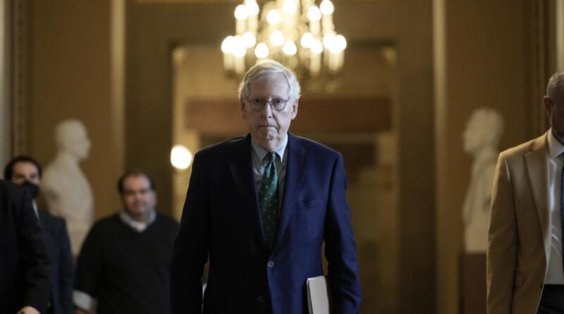 Mitch McConnell hospitalized after suffering fall