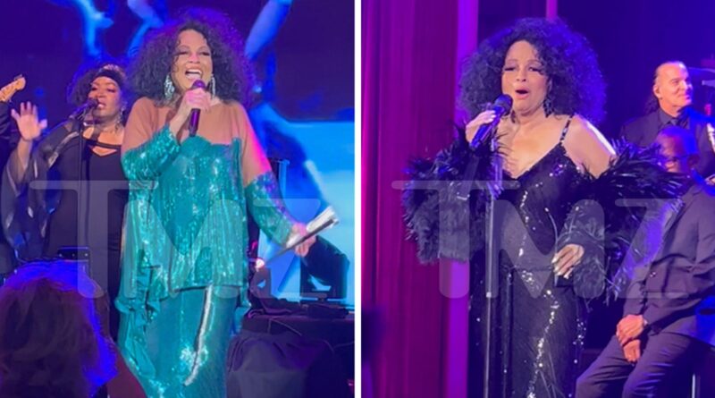 Diana Ross Sings Her Classics at Byron Allen’s Oscars Gala