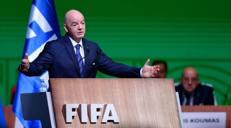 Infantino reelected as FIFA president until 2027