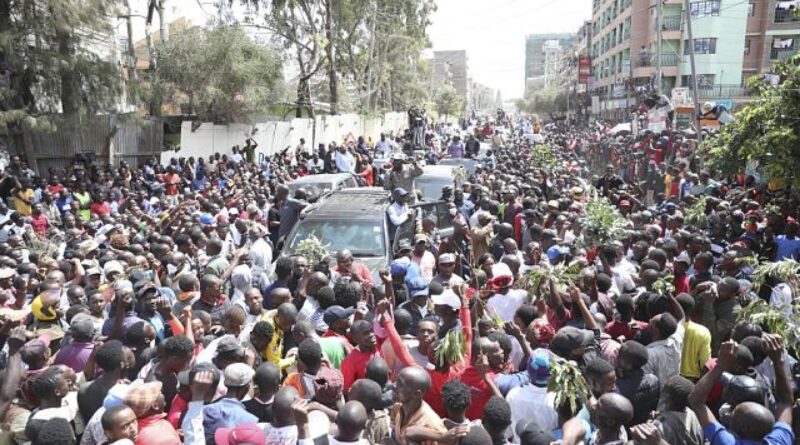 Kenya: Raila Odinga leads third day of anti govt protests