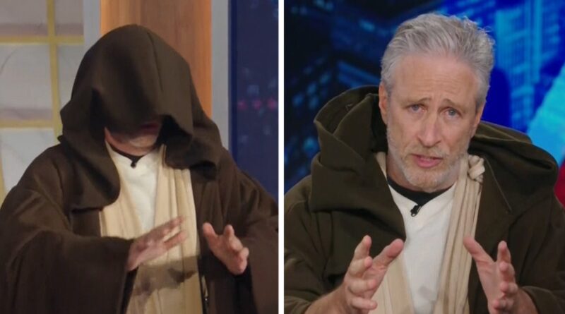 Jon Stewart Makes Surprise Appearance as Obi-Wan Kenobi on ‘Daily Show’