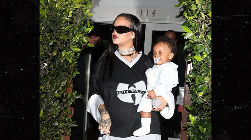 Rihanna Out with A$AP Rocky and Son, Says Motherhood Is ‘The Bomb’