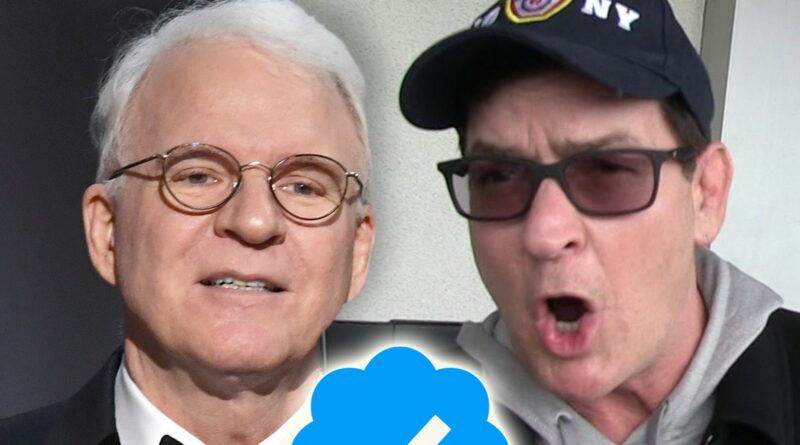 Charlie Sheen & Steve Martin Get Blue Checks Back After Gripes