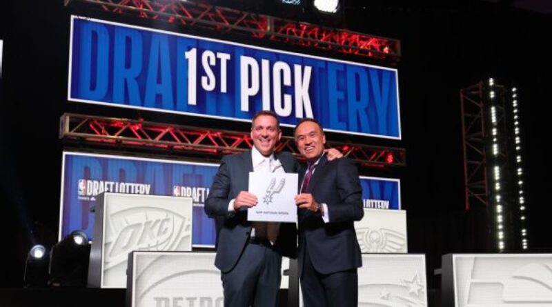 ‘Incredible day’: Spurs revel in draft lottery win