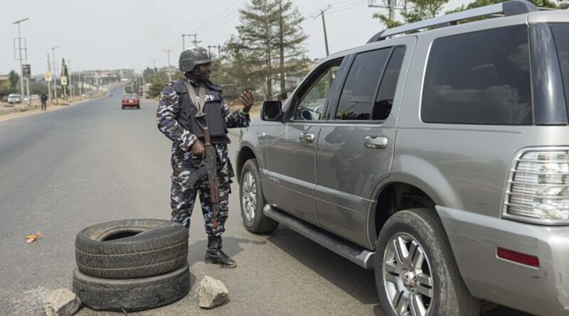 Nigeria police press conference on deadly US convoy attack