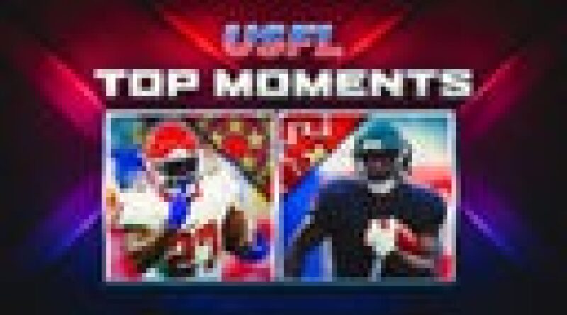 USFL Week 6 top plays: Houston Gamblers lead New Jersey Generals