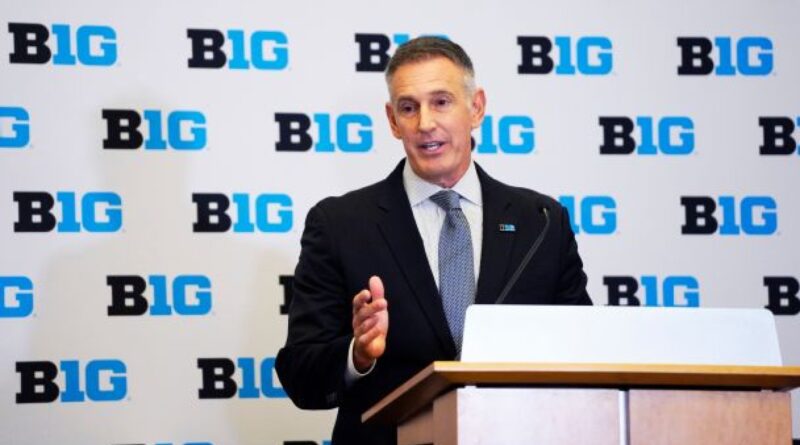 How an unfinished TV deal led to an unexpectedly hectic first month for the new Big Ten commissioner