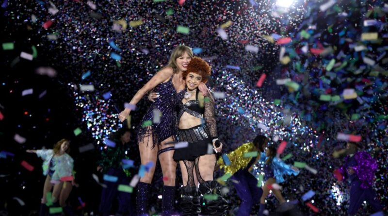 Taylor Swift Says ‘Whole Stadium Screamed’ During Ice Spice’ Surprise Appearance at Eras Concert in NJ