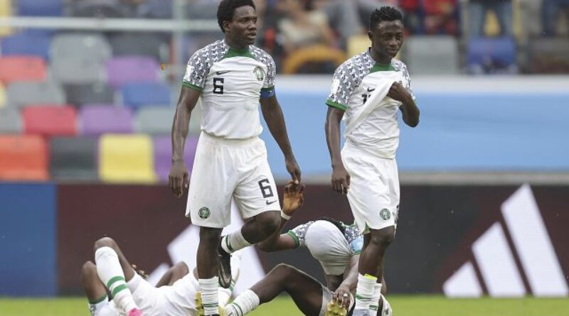 FIFA U20 World Cup: Late goal pushes Nigeria out