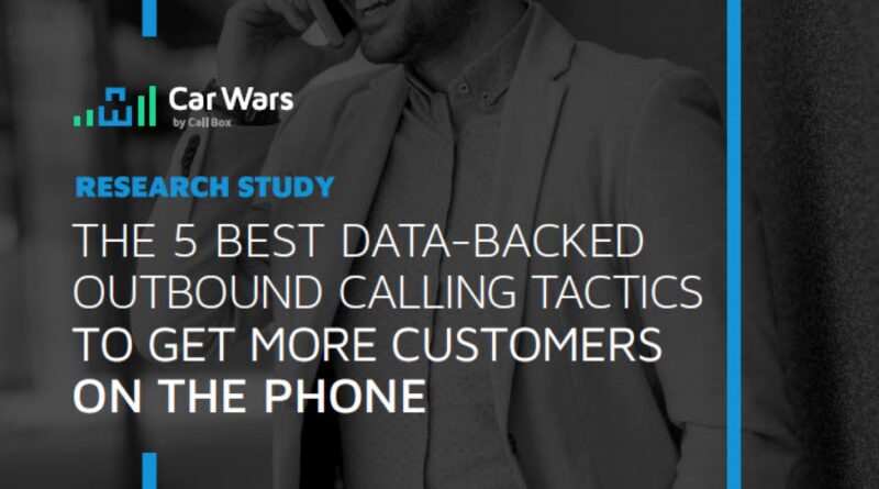 5 best data-backed outbound calling tactics to get more customers on the phone