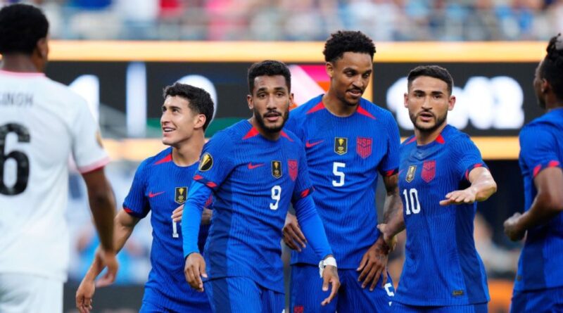 USMNT trounces T&T to win Gold Cup Group A