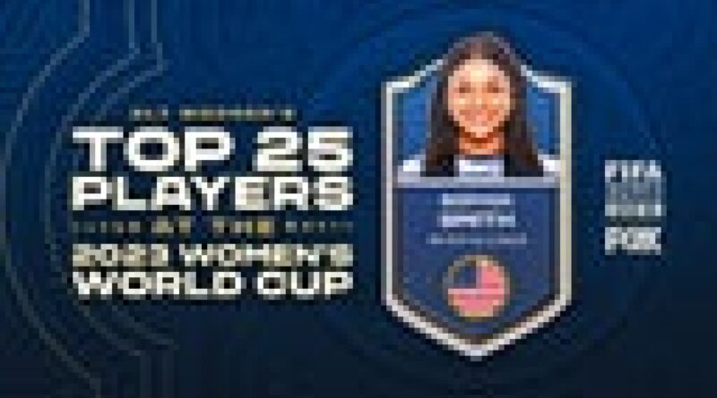 Top 25 players at Women’s World Cup: Sophia Smith