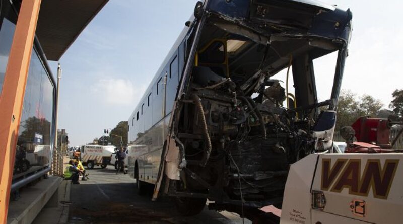 Dozens injured in Johannesburg bus collision