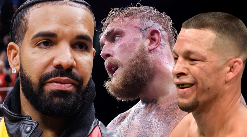 Drake Places $250k Bet On Jake Paul To Lose Fight With Nate Diaz, $1 Million Payout