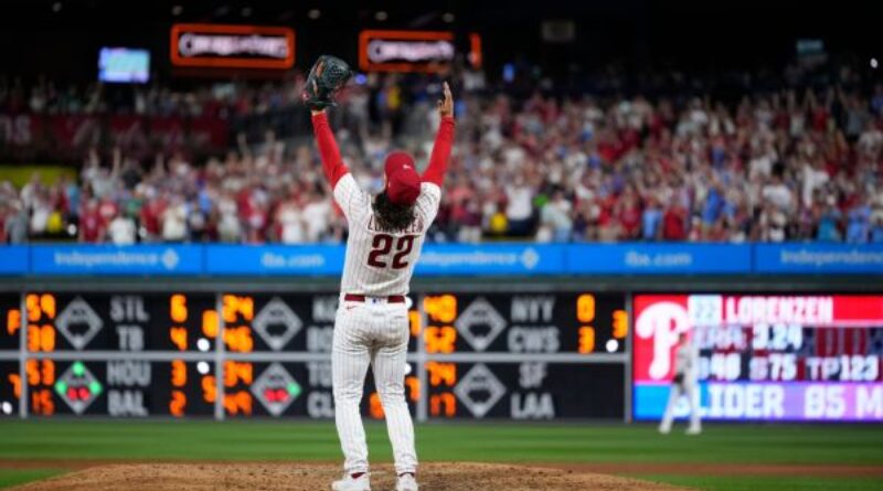 ‘Great trade!’: Lorenzen throws no-hitter for Phils