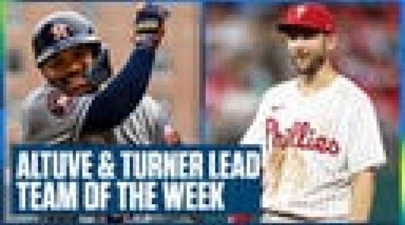 Houston Astros’ Jose Altuve & Phillies’ Trea Turner lead Team of the Week | Flippin’ Bats