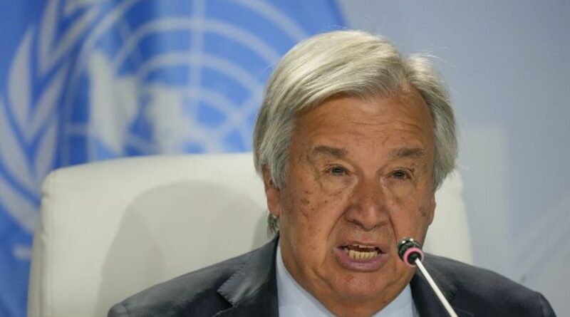 UN chief urges global financial architecture reform