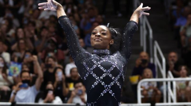 Biles wins record eighth national championship