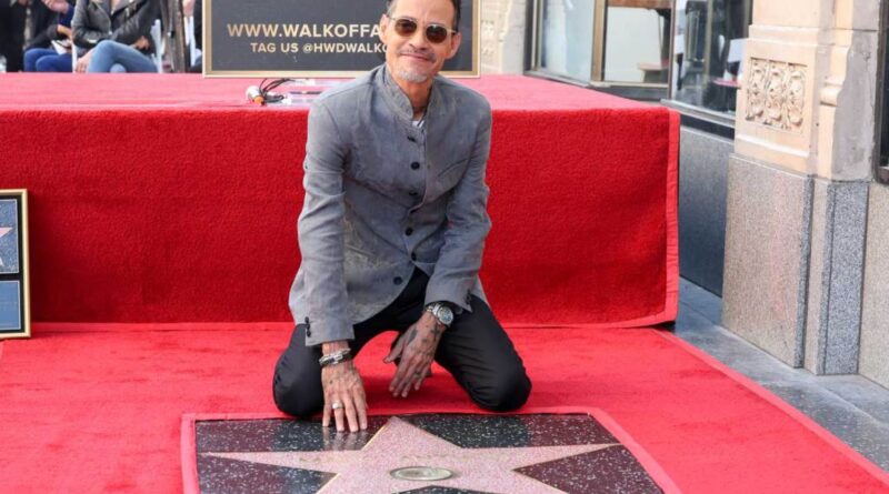 Marc Anthony Gets Star on Hollywood Walk of Fame & More Uplifting Moments in Latin Music