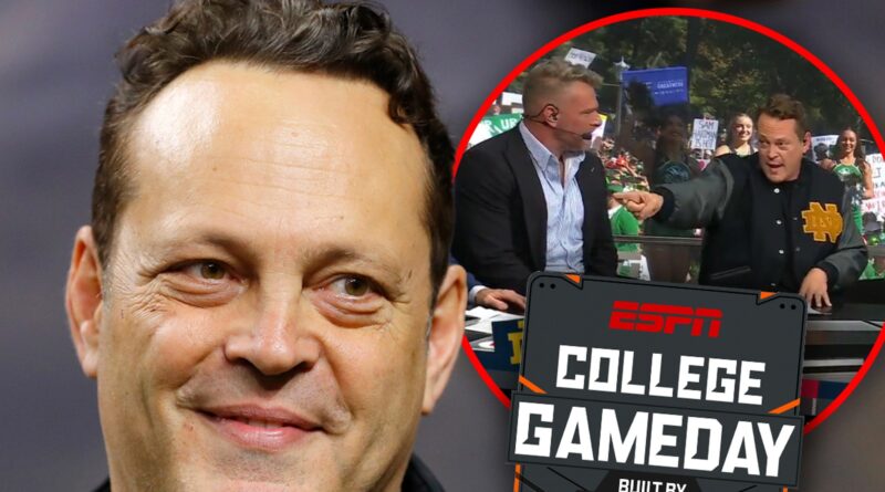 Vince Vaughn Drops Movie References During ‘College Game Day’ Picks