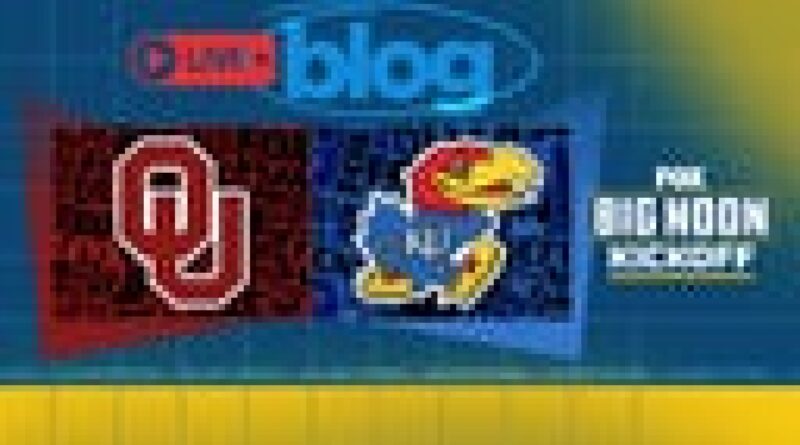 Big Noon Live: Oklahoma trails Kansas as game enters weather delay