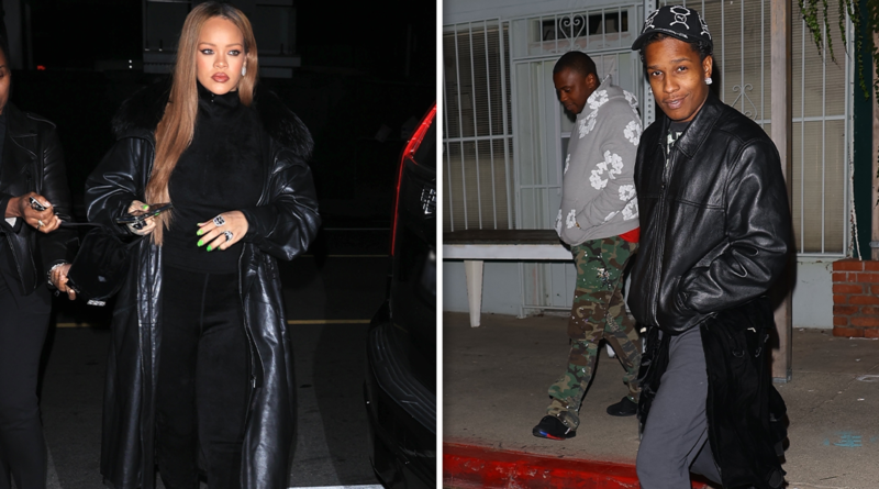Rihanna & A$AP Rocky Step Out Separately Again Amid Criminal Case